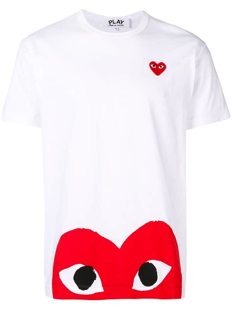 commes des garcons tshirt.